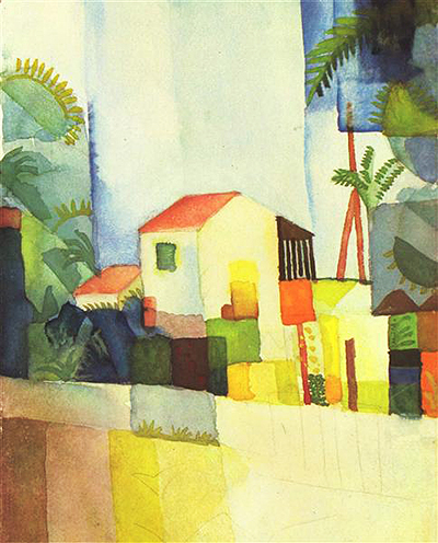 Bright House August Macke